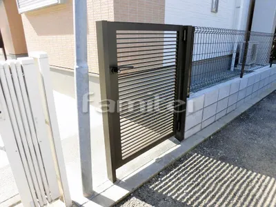 勝手口門扉 LIXILリクシル プレスタ1型 09-12 片開き