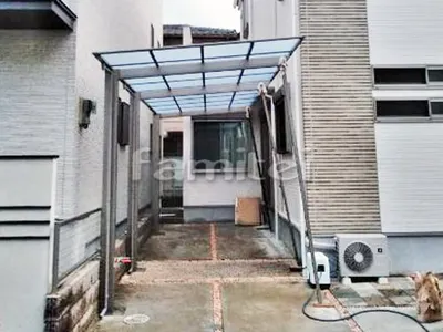 カーポート LIXILリクシル ネスカF 縦1.5台用(1台+延長 縦連棟) F型フラット屋根