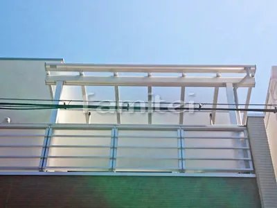 ベランダ屋根 YKKAP ヴェクターテラス屋根(ベクター) 3階用 積雪50cm対応 F型フラット屋根 物干し