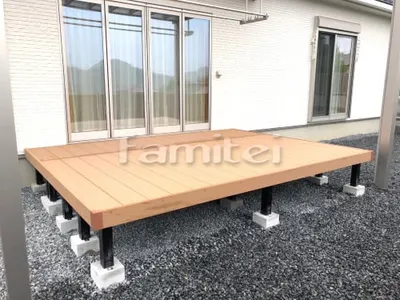 人工木ウッドデッキ YKKAP リウッドデッキ200