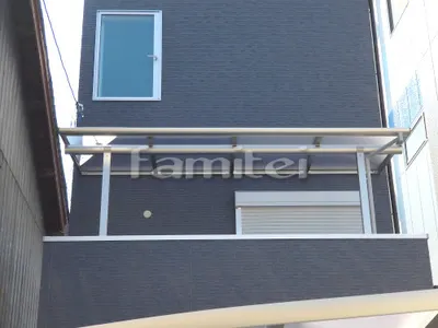 ベランダ屋根 フラットテラス屋根 2階用 F型