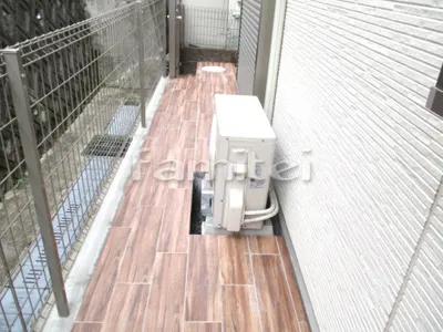 犬走り 床タイル貼り 名古屋モザイク ラスティックウッズ SY-H3030