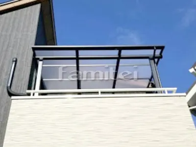 ベランダ屋根貼り