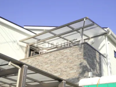 ベランダ屋根 YKKAP ヴェクターテラス屋根(ベクター) 2階用 F型フラット屋根