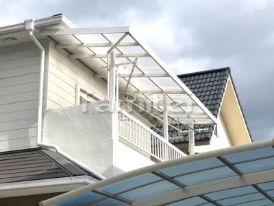 ベランダ屋根貼り