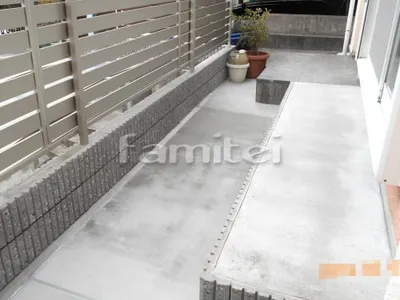 お庭 土間コンクリート