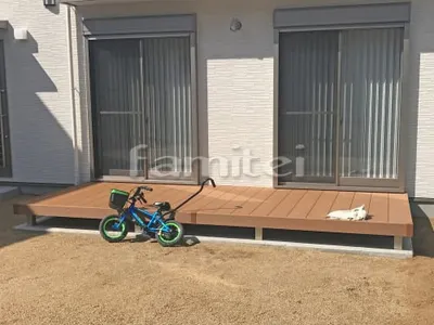 人工木ウッドデッキ YKKAP リウッドデッキ200