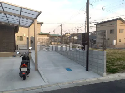 アプローチ 土間コンクリート スロープ バリアフリー 段差ステップ解消