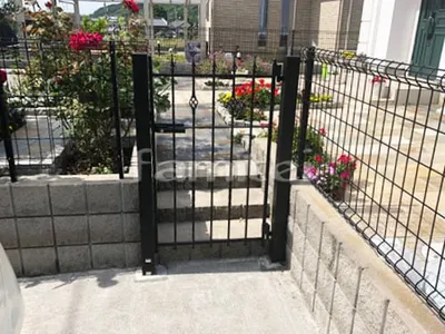 勝手口門扉 LIXILリクシル ラフィーネ2型 12-07 片開き