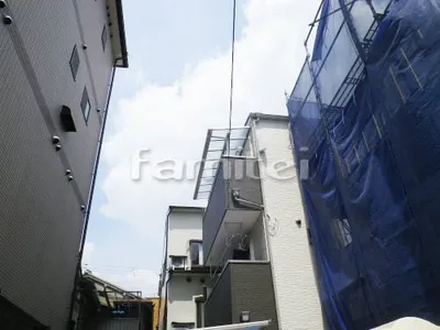 ベランダ屋根 YKKAP ソラリアF 3階用 積雪50cm対応 F型フラット屋根 物干し