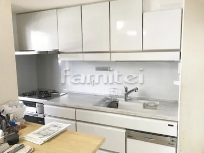 システムキッチン タカラスタンダード レミュー アクリル人造大理 I 型 W270