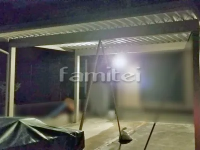 積雪カーポート YKKAP レオンポートneo 積雪50cm対応 折板屋根 横2台用(ワイド ツイン) F型フラット屋根