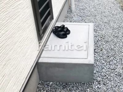 勝手口階段 モルタル階段ステップ