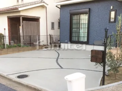 新築ベーシック オープン外構