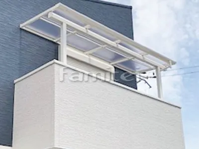 ベランダ屋根 YKKAP ソラリアテラス屋根 2階用 F型フラット屋根