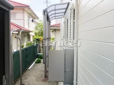 雨除け屋根 LIXILリクシル スピーネ 1階用 R型アール屋根