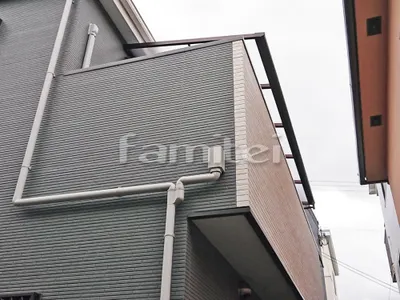 ベランダ屋根 YKKAP ソラリアテラス屋根 2階用 F型フラット屋根 物干し