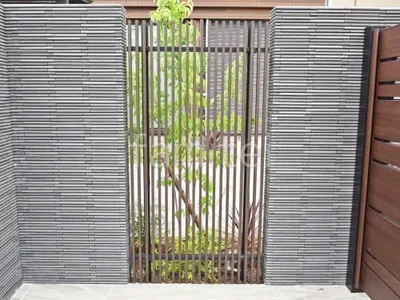 アルミ形材 フェンス LIXIL 木製調プログコートF3型 木調・ラティス スクリーン・格子