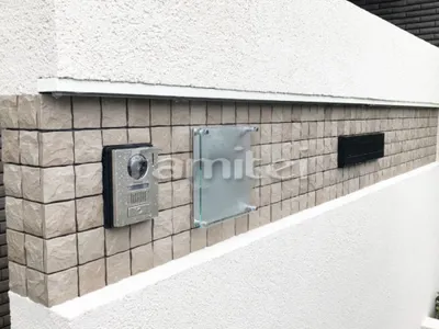 門柱 壁タイル貼り LIXILリクシル センティア　HAL-155-SNT-3