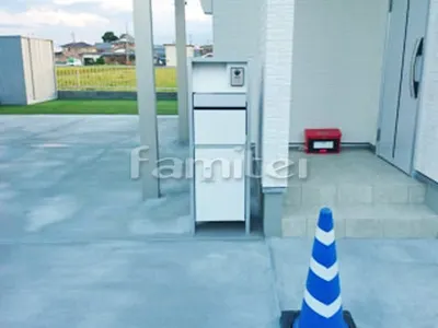 機能門柱 Panasonicパナソニック アーキフレームF 宅配ボックス付き ミドルタイプ