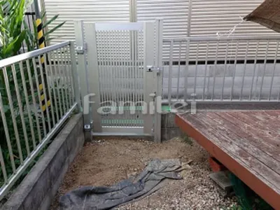 勝手口門扉 三協アルミ ニューカムフィ2型 12-07 片開き