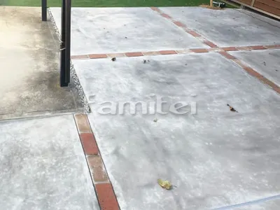 土間コンクリート 目地 ユニソン ソイルレンガ