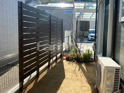 人工木・樹脂 フェンス（木調） F＆F マイティウッド ベーシック極 高尺タイプ 目隠し 木調・ラティス 樹脂