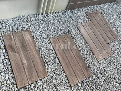 コンクリート製枕木 東洋工業TOYO ヴィンテージウッドペイブ ロッソ