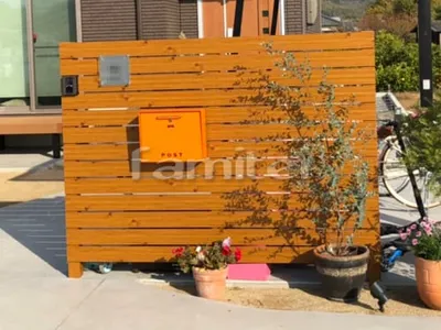 機能門柱 TAKASHOタカショー エバーアートウッド 郵便受けポスト 美濃クラフト デターン 植栽灯ガーデンライト照明 TAKASHOタカショー ガーデンアップライトミオ 4.5Wフード ライティング