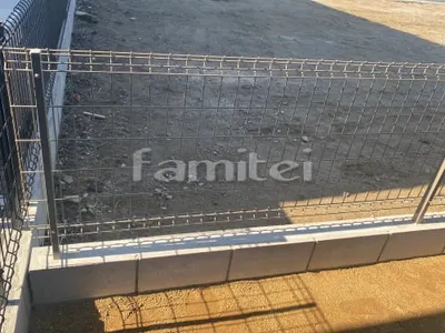 境界フェンス塀 メッシュフェンス LIXILリクシル ハイグリッドUF8型 CBブロック積み