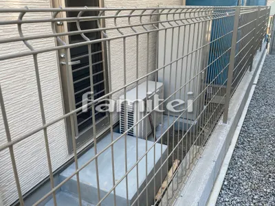 ブロック塀 (化粧ブロック) 太陽エコブロックス 普通CB スチールメッシュ フェンス LIXIL ハイグリッドUF8型 境界・メッシュ