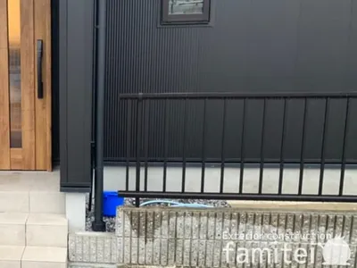 境界フェンス塀 YKKAP シンプレオT2型 縦格子