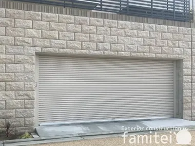 三和シャッター 電動式 スチールシャッター