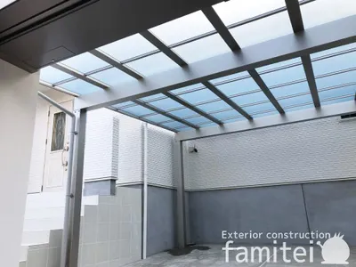 本体色 プラチナステン 屋根材 熱線遮断ポリカーボネート クリアマット