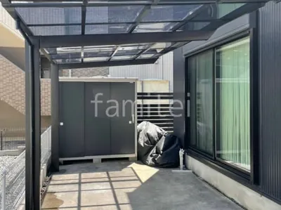 カーポート１台 （単棟） LIXIL ネスカＦ フラット屋根