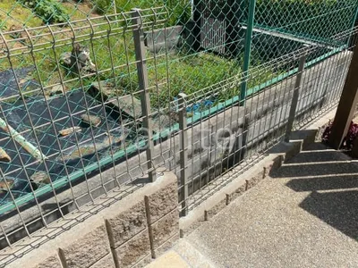 スチールメッシュ フェンス LIXIL ハイグリッドUF8型 境界・メッシュ