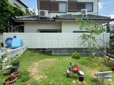 人工木・樹脂 フェンス（木調） F＆F マイティウッド ベーシック極 目隠し 木調・ラティス 樹脂