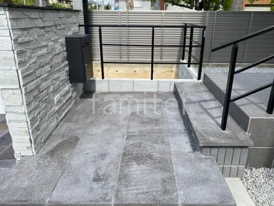 門柱裏側 東洋工業 ダルストーンぺイブ