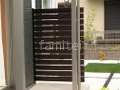 人工木・樹脂 フェンス（木調） F＆F マイティウッド ベーシック極 高尺タイプ 目隠し 木調・ラティス 樹脂