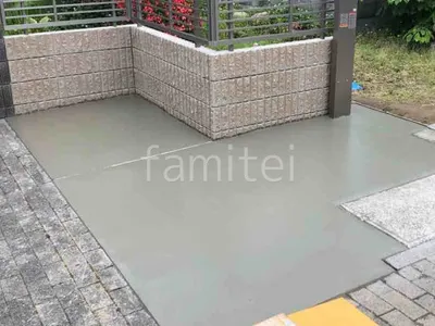 駐車場ガレージ床 土間コンクリート