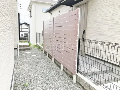 人工木・樹脂 フェンス（木調） F＆F マイティウッド ベーシック極 高尺タイプ 目隠し 木調・ラティス 樹脂