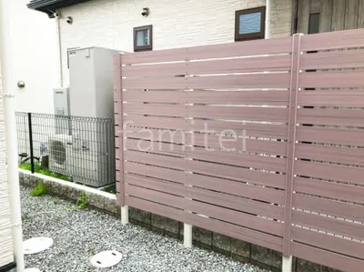 人工木・樹脂 フェンス（木調） F＆F マイティウッド ベーシック極 高尺タイプ 目隠し 木調・ラティス 樹脂