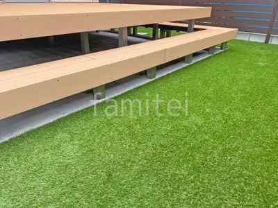 人工芝 防草シート加工 マツモト 人工芝 30mm