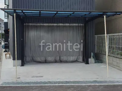 本体色ブラック 屋根材 熱線遮断ポリカーボネート かすみ