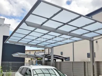 カーポート1台 (単棟) LIXIL ネスカF フラット屋根