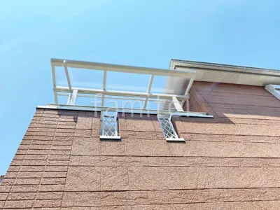 ２階ベランダ屋根  YKKAP ソラリアF フラット屋根 スタンダード 壁付