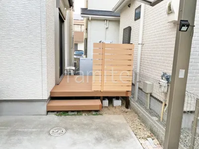 人工木・樹脂 フェンス（木調） F＆F マイティウッド ベーシック極 高尺タイプ 目隠し 木調・ラティス 樹脂