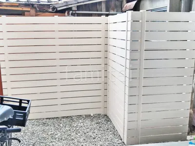 人工木・樹脂 フェンス（木調） F＆F マイティウッド ベーシック極 高尺タイプ 目隠し 木調・ラティス 樹脂