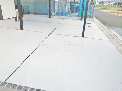 駐車場ガレージ床 土間コンクリート 伸縮目地