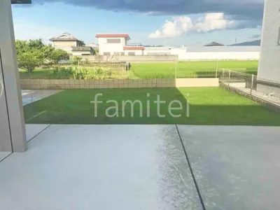 人工芝 防草シート加工 マツモト 人工芝 30mm 